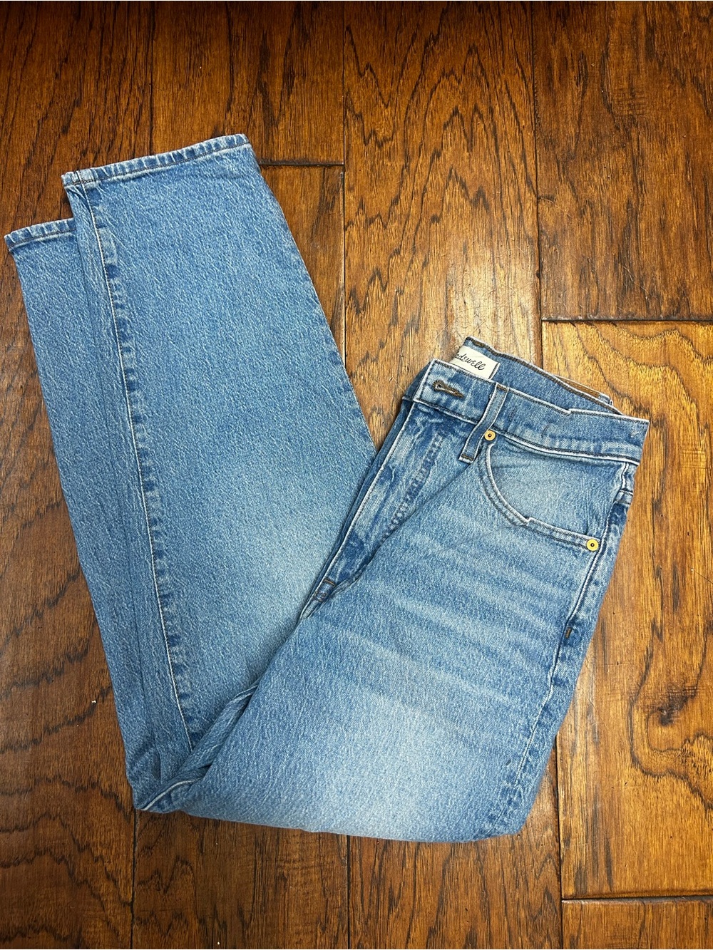 Madewell whistler wash balloon wide barrel leg jeans TALL